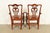 Henredon Georgian Carved Mahogany Dining Chairs, Set of Six For Sale - Image 13 of 16