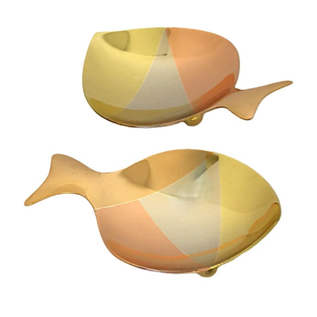 Vintage Grouping of 3-Metal Small Footed Vessels by E. Cabello, Taxco, Mexico 1960s For Sale - Image 10 of 16