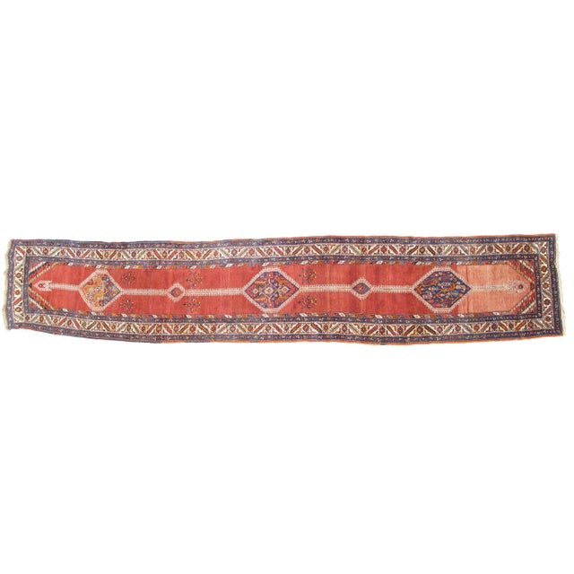 1920s Vintage Bijar Runner For Sale - Image 10 of 10