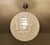 Silver Large Brutalist Glass Pendant Light from Doria, 1970s For Sale - Image 8 of 18