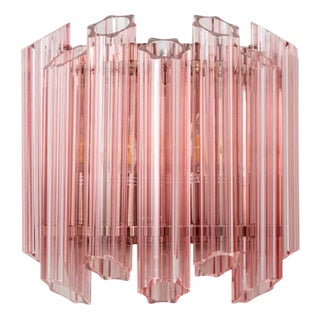 Pink Palermo Wall Light from Pure White Lines For Sale