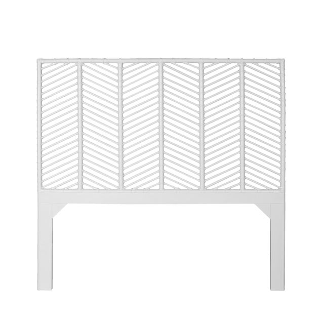 Not Yet Made - Made To Order Liam Platform Bed Double - White For Sale - Image 5 of 12