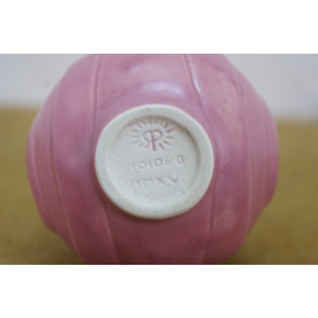 2015 Rookwood Pottery Pink Swirl Art Deco Bud Vase 10106-D MMXV 6" For Sale - Image 11 of 11