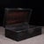 Brown Vintage Chinese Carved Hardwood "Hundred Blessings" Box With Brass Latch - Scholar's Box For Sale - Image 8 of 9