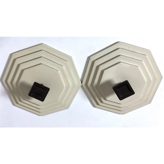 1970s Space Age Beige Coat Hangers, Italy, 1970s, Set of 2 For Sale - Image 5 of 7