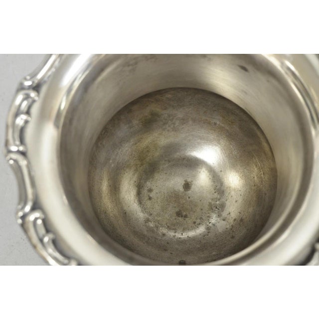 Vintage Leonard Silver Plated Trophy Cup Urn Champagne Chiller Bar Ice Bucket For Sale - Image 10 of 13