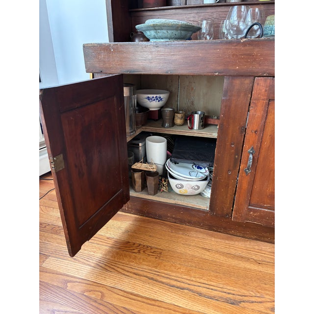 American Antique Dry Sink Cabinet For Sale - Image 3 of 3