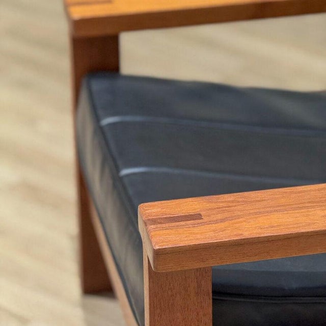 Scandinavian Teak Armchairs, Set of 2 For Sale - Image 11 of 12