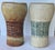 Mid-Century Modern Vintage Handmade Ceramic Face Goblets - Set of 2 For Sale - Image 3 of 10