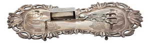 Silver Morrões Tray and Scissors with Cutouts, Set of 2