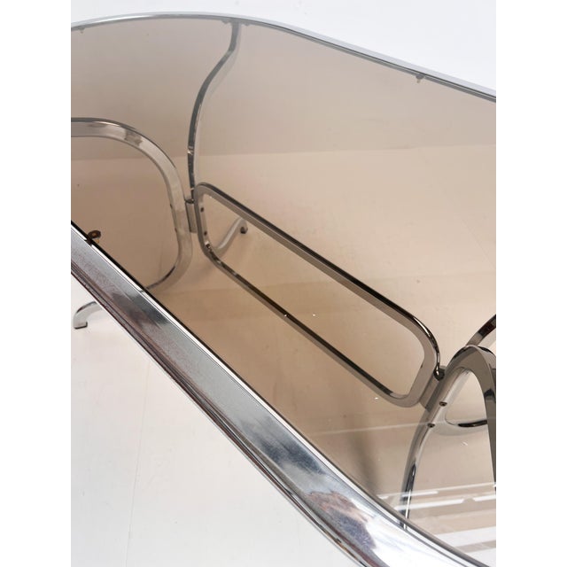 Brown Glass Dining Table by Gastone Rinaldi for Rima, 1970s For Sale - Image 8 of 12