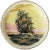Nautical English Desk or Vanity Jewelry Dish For Sale