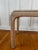 Vintage 1970's Split Reed Waterfall Coffee Table With Glass Top & Matching End Table For Sale - Image 18 of 18