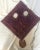 Indian Embroidered Mirrored Shell Tassel Camel Mask For Sale In Los Angeles - Image 6 of 8