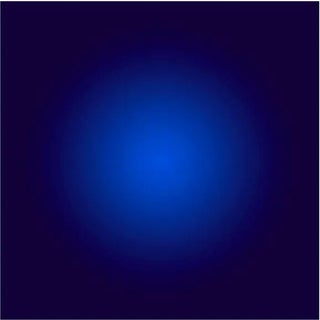 Modern Framed Facemount Acrylic Cobalt Blue Halo by Alejandro Franseschini For Sale