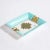 Mid-Century Modern Mid-Century Ceramic Cigar Tray in Pastel Cerulean and Gilt Detailing For Sale - Image 3 of 13