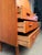 Wood Maurice Villency Danish Teak Drop Down Desk For Sale - Image 7 of 12
