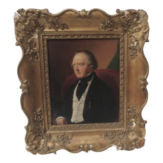 Antique Portrait British Gentleman Portrait For Sale