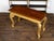 English 1800s Giltwood Console Table with Mahogany Top and Vitruvian Scrolls For Sale - Image 10 of 12