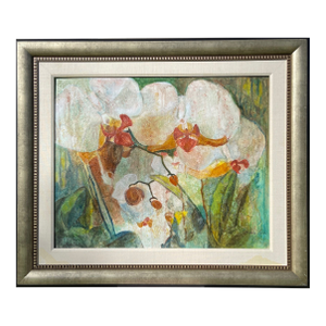 "Spring Blossom" Original Oil Framed Painting by Artist Sonia Gold