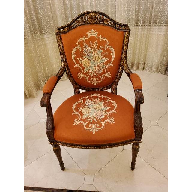 Mid-Century Modern Set of 16 Dining Chairs For Sale - Image 3 of 9