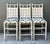 Vintage Slat Bar Stools - Set of 3 For Sale - Image 11 of 12