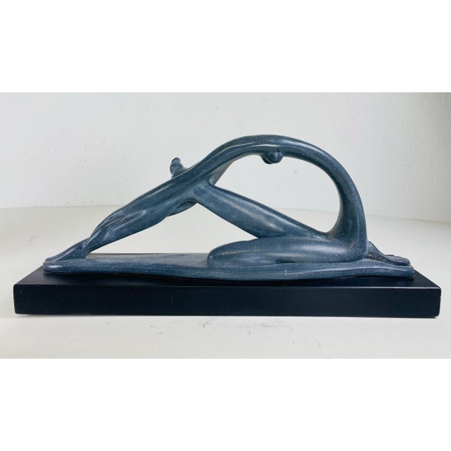 Mid Century Modern Austin Production’s Deco Inspired Female Nude Sculpture For Sale In Philadelphia - Image 6 of 10