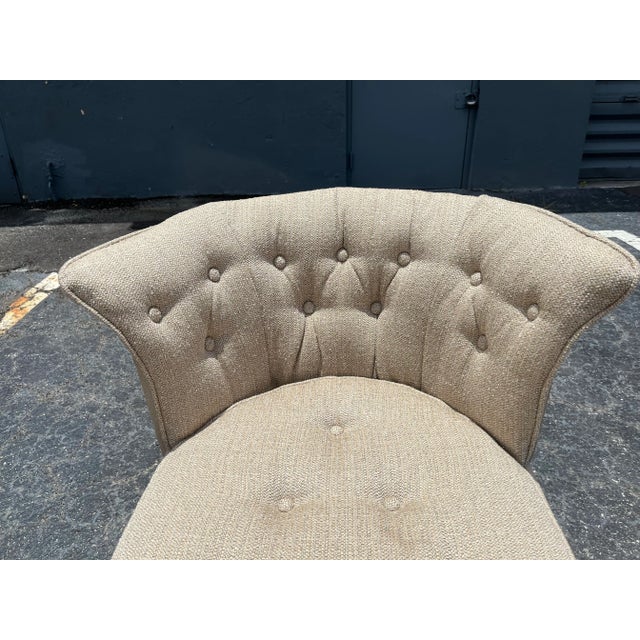 1970s Russel Woodard Mid-Century Modern Designer Aluminum Chaise Lounge For Sale - Image 9 of 12