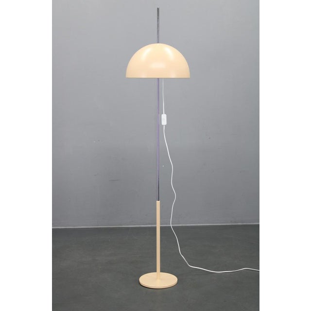1970s Mushroom Floor Lamp with Height-Adjustable Shade from Napako, Former Czechoslovakia, 1970s For Sale - Image 5 of 11