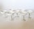 Vintage Portieux Vallerysthal French White Opaline Coupes, Set of 7 For Sale In Dallas - Image 6 of 12