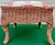 Mid 20th Century Vintage Wicker Footstool With Needlepoint Top For Sale - Image 5 of 10