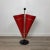 Metal & Brass Red Cone Umbrella Stand from Vitra, Italy, 1970s For Sale - Image 3 of 11