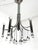 Metal 1970s Celestial Cascade Chrome Chandelier in the Style of Gaetano Sciolari For Sale - Image 7 of 10
