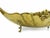 Mid 20th Century Mid 20th Century Scalloped Italian Oval Hand-Hammered Brass Centerpiece Grape Vine Design Bowl With Lion of Venice Mark For Sale - Image 5 of 10