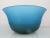 Italian Large Italian Murano Blue Art Glass Bowl by VeArt For Sale - Image 3 of 7