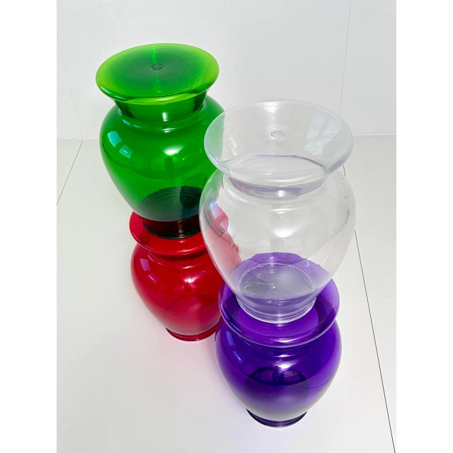 Kartell La Bohème 3 Stools by Philippe Starck for Kartell, 2002, Set of 4 For Sale - Image 4 of 18