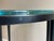 Onyx Baker Classico End Table, Blackened Bronze, Thick Glass Top, Baa3451 For Sale - Image 8 of 16