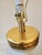 Glass Late 20th Century Milk White and Gold Table Lamp For Sale - Image 7 of 10