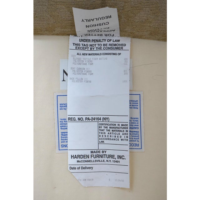 Harden French Louis XVI Loveseat & Ottoman For Sale - Image 18 of 18