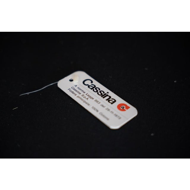 Maralunga Lounge Chair by Vico Magistretti for Cassina, 1970s For Sale - Image 11 of 12