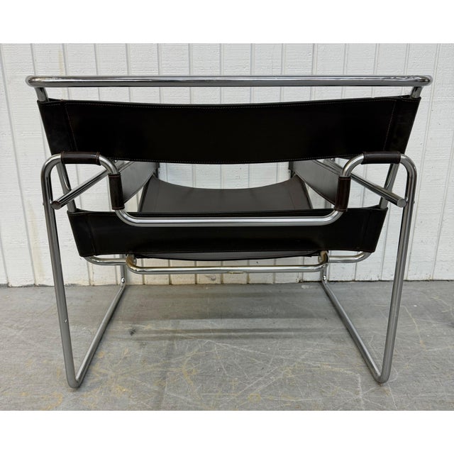 Knoll Mid-Century Modern Knoll Wassily Lounge Chair For Sale - Image 4 of 9