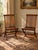 This handsome pair of vintage folding chairs embodies the clean architectural lines and understated elegance associated...