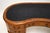 Vintage Kidney-Shaped Desk in Burr Walnut with Leather Top, 1920s For Sale - Image 6 of 11