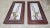 Mid-Century Pair of Chinese Famille Rose Porcelain Plaques Carved Wood Frames For Sale - Image 4 of 11
