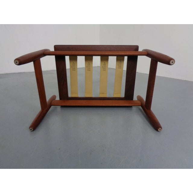 Danish Teak Stool by Hans Olsen for Frem Røjle, 1960s For Sale - Image 13 of 16