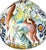 Vintage Boho Hand Painted Lamp For Sale - Image 10 of 12