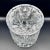 1950s Vintage Cut Crystal Biscuit Barrel in Lead Crystal, 1950s For Sale - Image 5 of 11