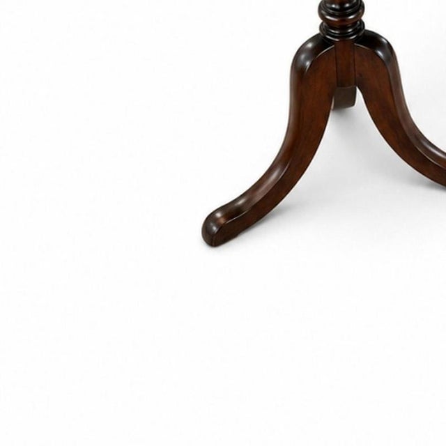 20th Century English Side Table in Mahogany For Sale - Image 3 of 6