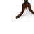 20th Century English Side Table in Mahogany For Sale - Image 3 of 6