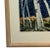 This 1942 watercolor of sailboats is signed T Padberg. Deep colors. Light wood frame with white matte and glass. Amazing...
